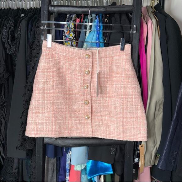 REFORMATION Brielle Tweed-textured Woven Mini Skirt - Picture 8 of 14
